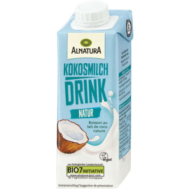 Alnatura Bio Kokosmilch Drink Natur 0,25 Liter