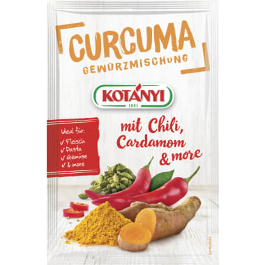 Kotányi Let's Go Curcuma mit Chili-Cardamom