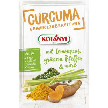 Kotányi Let's Go Curcuma mit Lemongras-grünem Pfeffer