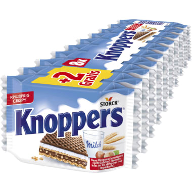 Storck Knoppers Waffel 10er-Packung