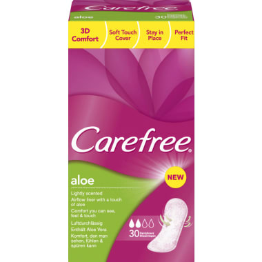 CAREFREE Aloe 30er-Packung