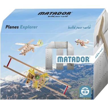 MATADOR Holzbaukasten Planes Explorer