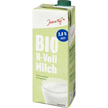 Jeden Tag BIO Bio H-Milch 3,8 %