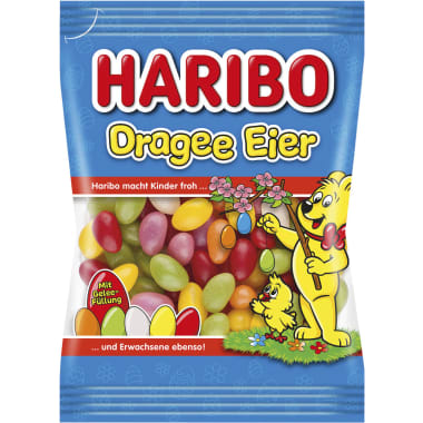 HARIBO Dragee Eier Geleefüllung