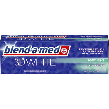 Blend-A-Med Zahnpasta 3D White Soft Mint