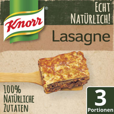 Knorr Echt Natürlich Lasagne