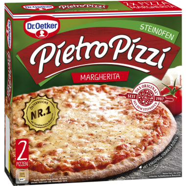 Dr. Oetker Pietro Pizzi Margherita 2er-Packung