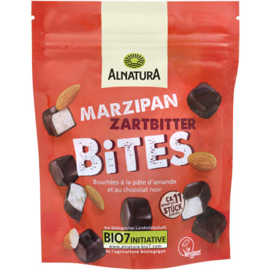 Alnatura Bio Marzipan Zartbitter Bites