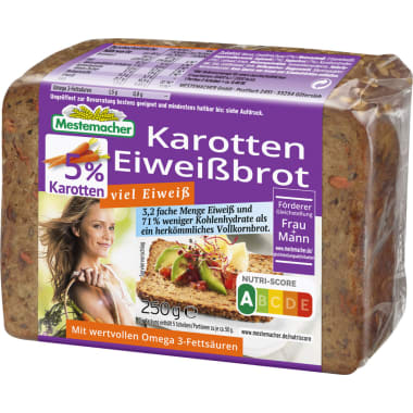 Mestemacher Eiweißbrot Karotte