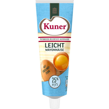 Kuner Mayonnaise leicht 25% 250 gr