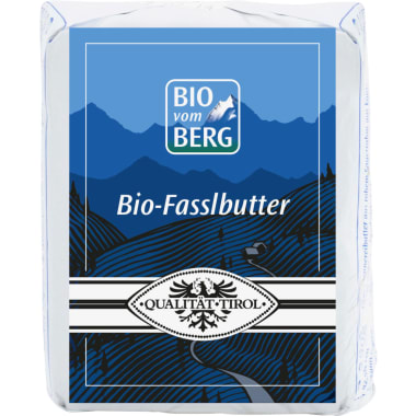 BIO vom BERG Bio Tiroler Fasslbutter