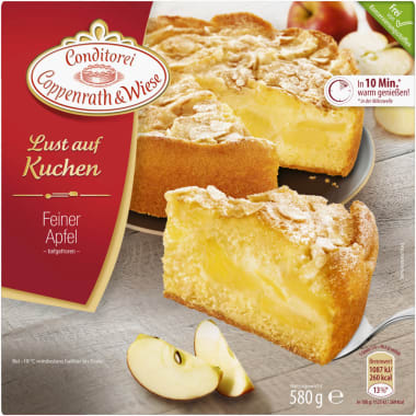 Conditorei Coppenrath & Wiese Lust auf Kuchen Feiner Apfelkuchen