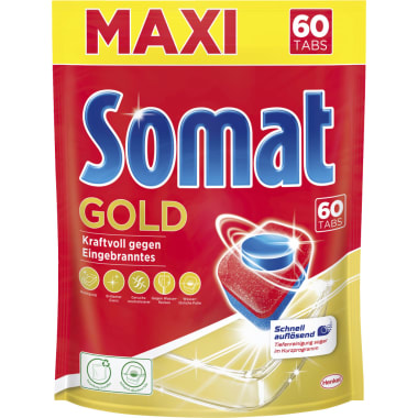 Somat Gold XXL Pack 12 Multi Aktiv 60 Geschirrspültabs