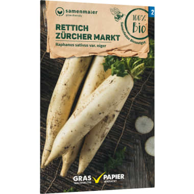 Samen Maier Bio Bio Samen Rettich Zürcher Markt