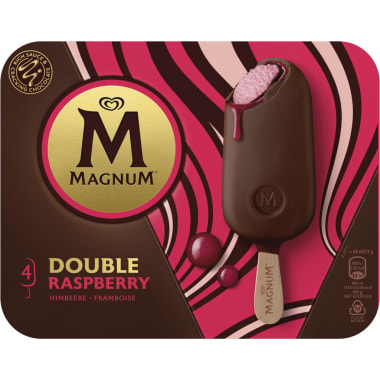 ESKIMO Magnum Double Himbeere 4er-Packung