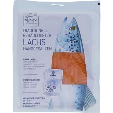 PURITY Räucherlachs handgesalzen