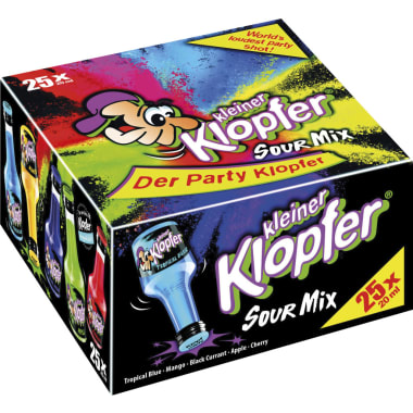 Kleiner Klopfer Sour Mix 15% 25er-Packung