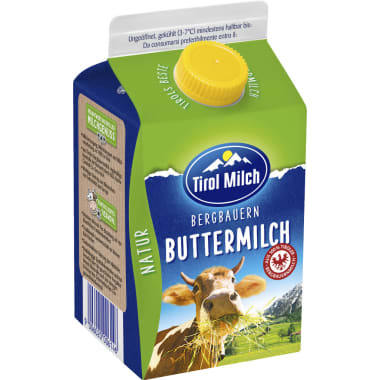 Tirol Milch Bergbauern Buttermilch Natur 0,5 Liter