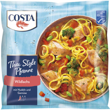 Costa Thai Style Pfanne Wildlachs MSC