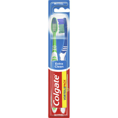 Colgate Zahnbürste mittel Extra Clean  2er-Packung