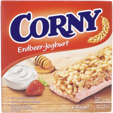 Corny Müsliriegel Erdbeer-Joghurt 6er-Packung