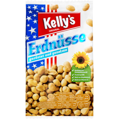 Kelly's Erdnüsse gesalzen