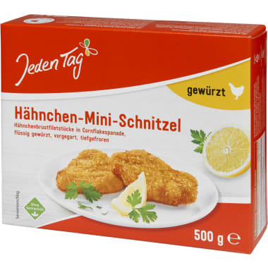 Jeden Tag Hähnchen Mini-Schnitzel