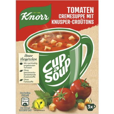 Knorr Cup a Soup Instantsuppe Tomatencreme