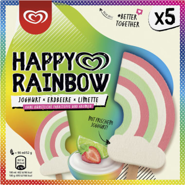 ESKIMO Happy Rainbow 5er-Packung