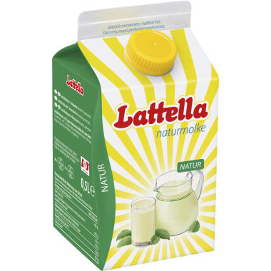 Lattella Naturmolke 0,5 Liter