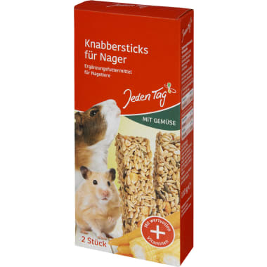 Jeden Tag Knabbersticks Gemüse für Nager