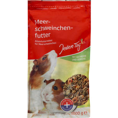 Jeden Tag Meerschweinchenfutter