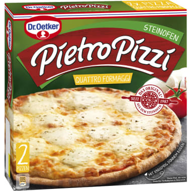 Dr. Oetker Pietro Pizzi Quattro Formaggi 2er-Packung