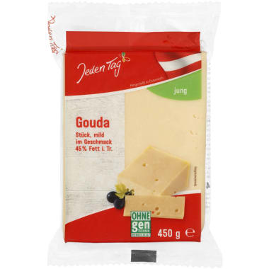 Jeden Tag Gouda 45% 450 gr