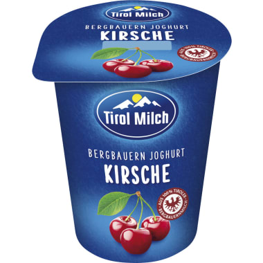 Tirol Milch Bergbauernjoghurt Kirsche 180 gr