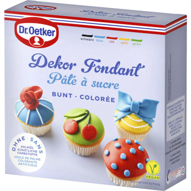 Dr. Oetker Fondant bunt