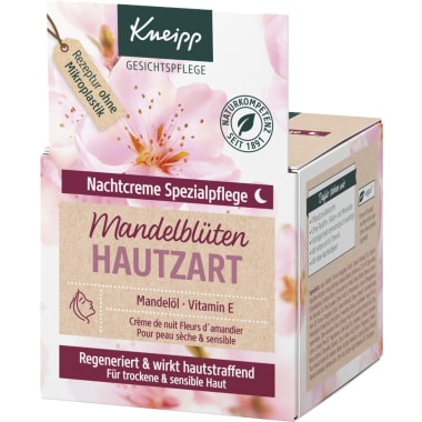 KNEIPP Nachtcreme Mandelblüten hautzart