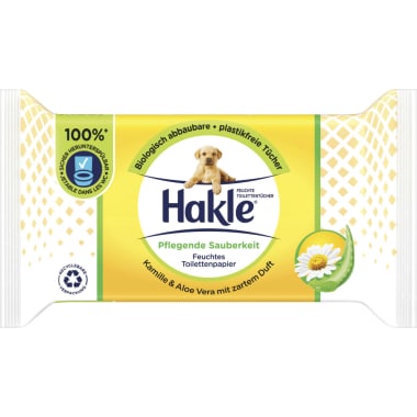 Hakle Feuchte Toilettentücher Kamille & Aloe Vera