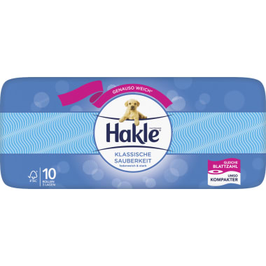 10x 140 MPREIS Onlineshop online klassisch kaufen Blatt Hakle 3-lagig Toilettenpapier |