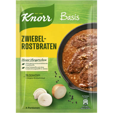 Knorr Basis Zwiebelrostbraten