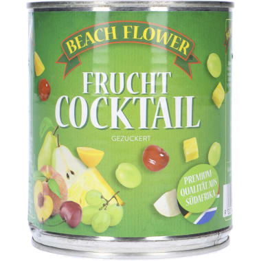 Beach Flower Fruchtcocktail gezuckert 0,425 Liter