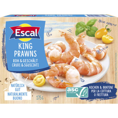 Escal King Prawns roh geschält