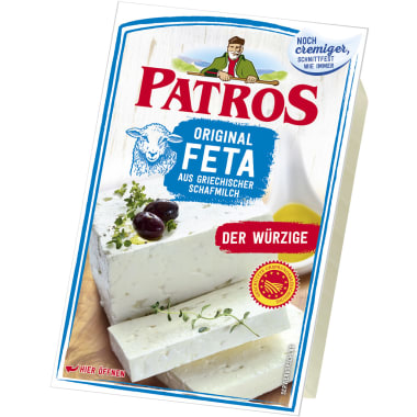 Patros Feta aus griechischer Schafsmilch