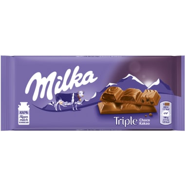 MILKA Schokolade Triple Chocolate