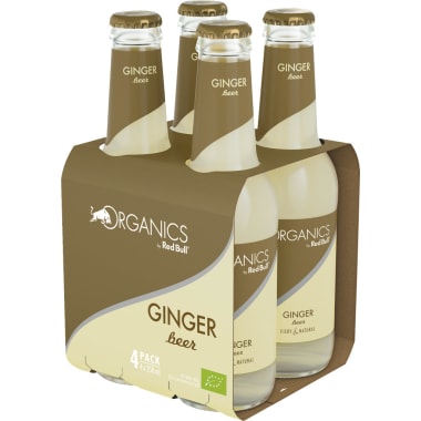 Red Bull Bio Organics Ginger Beer Tray 4x 0,25 Liter