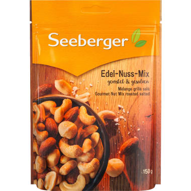 Seeberger Edelnussmix geröstet & gesalzen