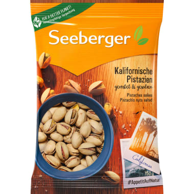 Seeberger Kalifornische Pistazien geröstet & gesalzen