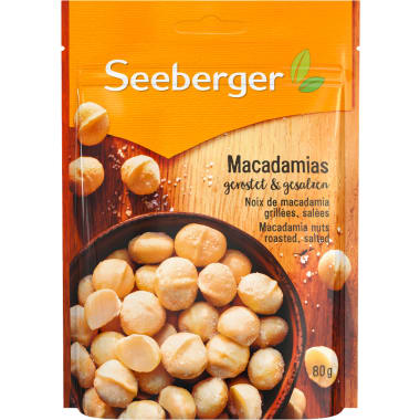 Seeberger Macadamias geröstet & gesalzen