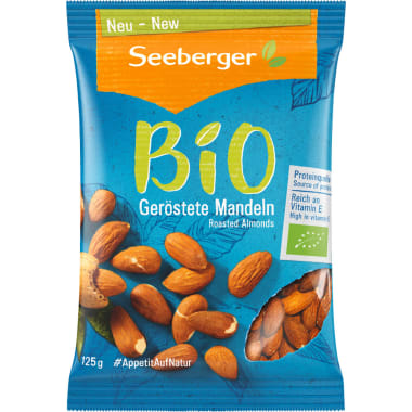 Seeberger Bio geröstete Mandeln