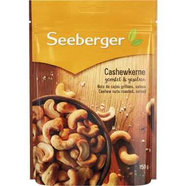 Seeberger Cashewkerne geröstet & gesalzen